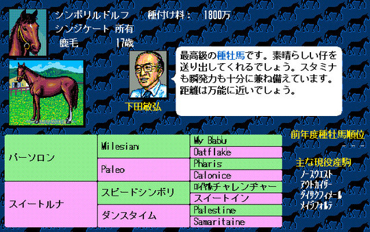 Winning Post / ウイニングポスト game for windows Pc 1