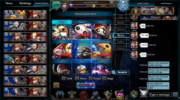 Скриншот из Heroes of Arzar