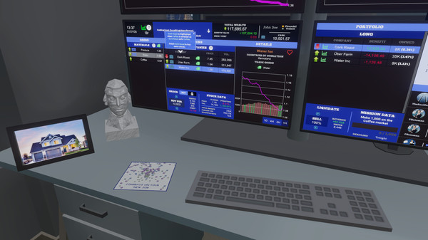 The Invisible Hand game for Linux 1