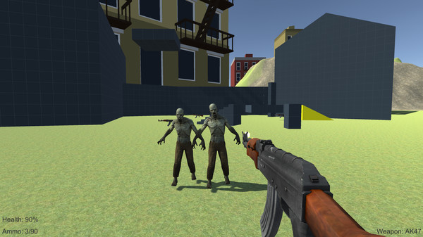 Скриншот из Multiplayer FPS Tutorial Demo