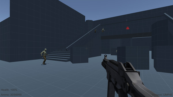 Скриншот из Multiplayer FPS Tutorial Demo