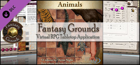 Fantasy Grounds - Animals (Token Pack) cover art