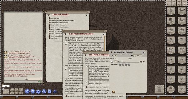 Скриншот из Fantasy Grounds - Blood Vaults of Sister Alkava (5E)