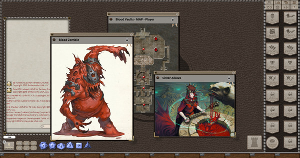 Скриншот из Fantasy Grounds - Blood Vaults of Sister Alkava (5E)