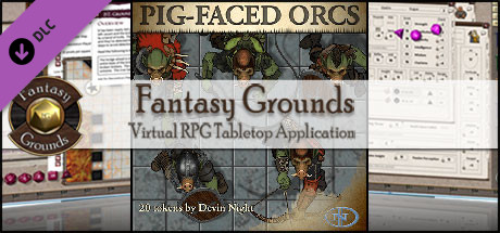 Fantasy Grounds - Pig Faced Orcs (Token Pack)