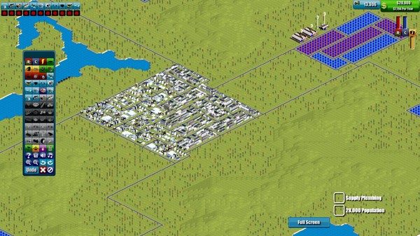 Megacity Builder game for Linux 1