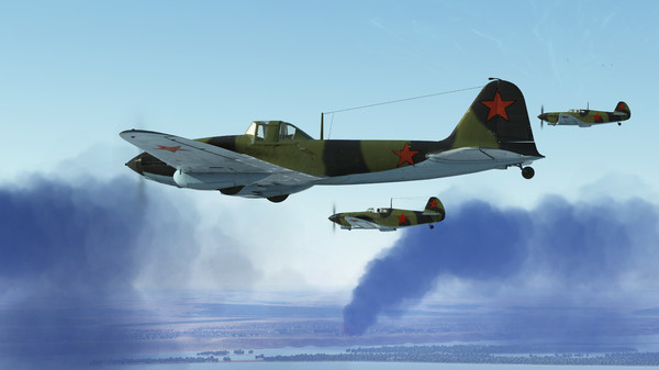 Скриншот из IL-2 Sturmovik: Blazing Steppe Campaign