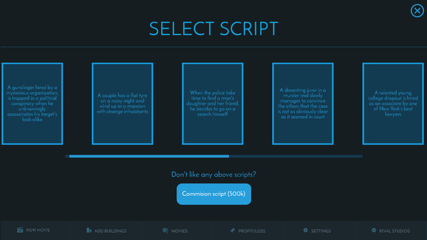 Movie Studio Tycoonfor windows and Linux 1