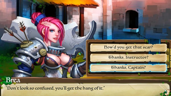 Faulty Apprentice - Fantasy visual novelfor windows and Linux 1