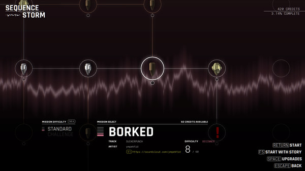 SEQUENCE STORM recommended requirements