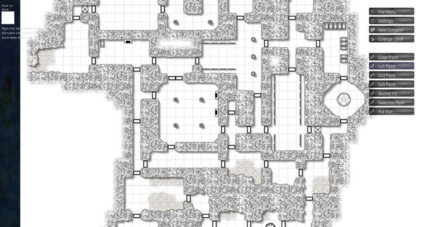 Скриншот из Illwinter's Floorplan Generator