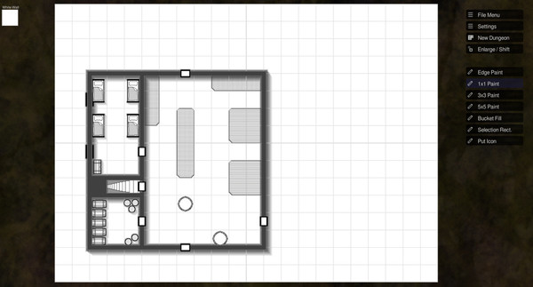 Скриншот из Illwinter's Floorplan Generator