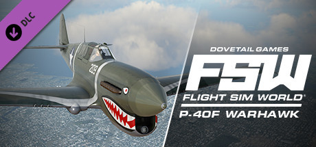 Flight Sim World: Curtiss P-40F Warhawk Add-On cover art