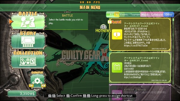 Скриншот из GUILTY GEAR Xrd REV 2 Upgrade