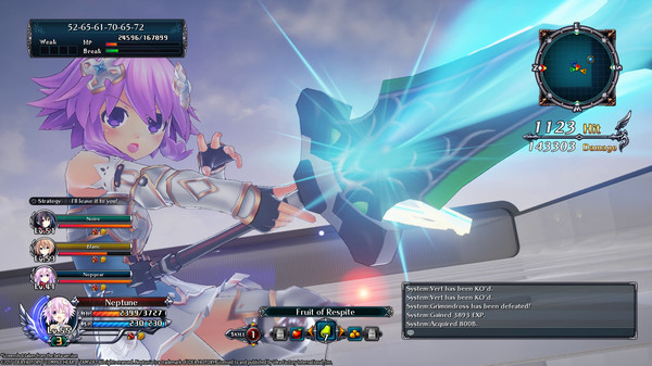 Скриншот из Cyberdimension Neptunia: 4 Goddesses Online