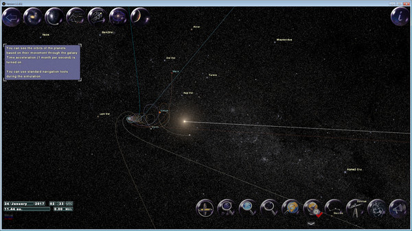 Скриншот из GlobalMap Astro