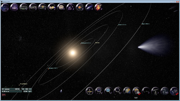 GlobalMap Astro game for Linux 1