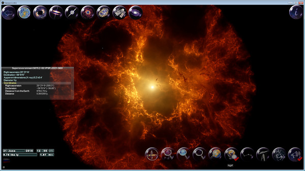 Скриншот из GlobalMap Astro