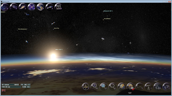 Скриншот из GlobalMap Astro