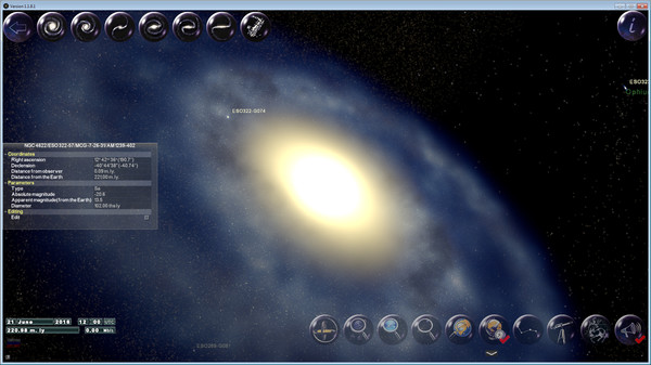 Скриншот из GlobalMap Astro