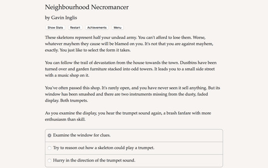 Neighbourhood Necromancer recommended requirements