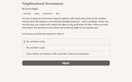 Neighbourhood Necromancerfor windows and Linux 1