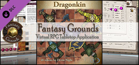 Fantasy Grounds - Dragon Kin (Token Pack) cover art