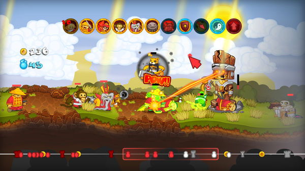 Swords and Soldiers HD game for Linux 1