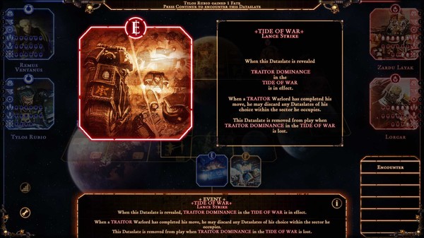 Скриншот из Talisman: The Horus Heresy - Shadow Crusade