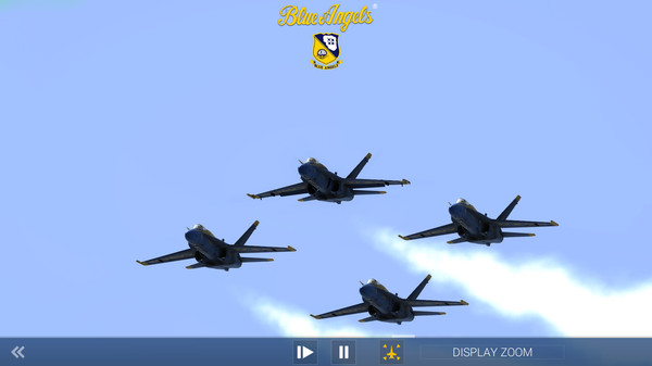 Blue Angels Aerobatic Flight Simulator requirements