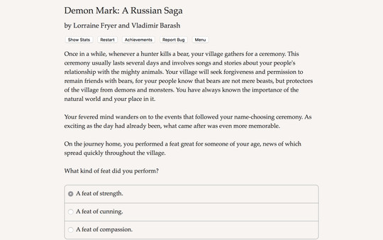 Demon Mark: A Russian Saga for linux