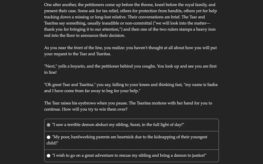 Demon Mark: A Russian Saga game for Linux 1