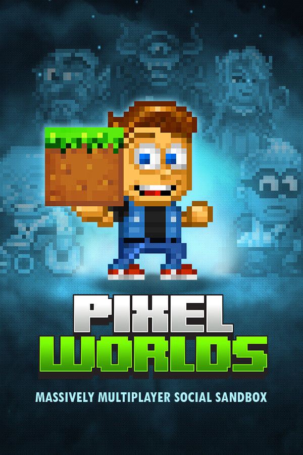 Steam portrait for Pixel Worlds: MMO Sandbox.