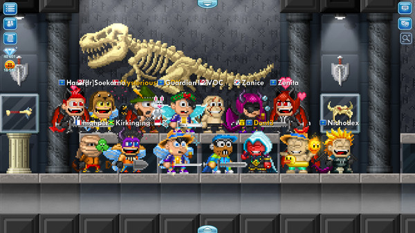 Pixel Worlds: MMO Sandboxfor windows and Linux 1