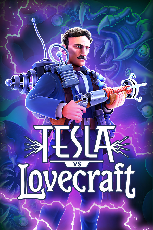 Steam portrait for Tesla vs Lovecraft.