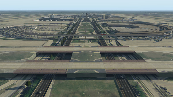 Скриншот из X-Plane 11 - Add-on: Aerosoft - Airport Dallas⁄Fort Worth International