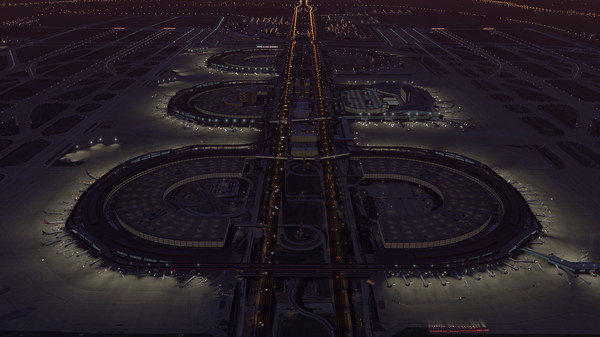 Скриншот из X-Plane 11 - Add-on: Aerosoft - Airport Dallas⁄Fort Worth International