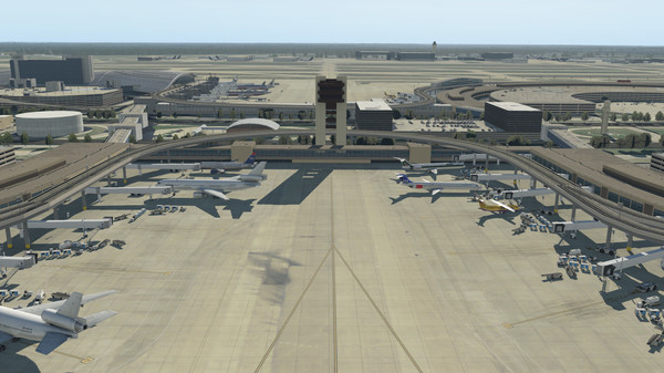【图】X-Plane 11 – Add-on: Aerosoft – Airport Dallas/Fort Worth International(截图1) 【图】X-Plane 11 – Add-on: Aerosoft – Airport Dallas/Fort Worth International(截图1)