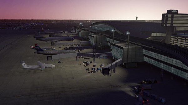 Скриншот из X-Plane 11 - Add-on: Aerosoft - Airport Dallas⁄Fort Worth International