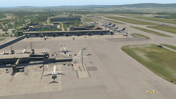Скриншот из X-Plane 11 - Add-on: Aerosoft - Airport Oslo