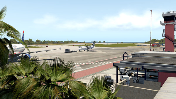 Скриншот из X-Plane 11 - Add-on: Aerosoft - Airport Bonaire Flamingo