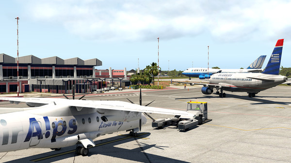 Скриншот из X-Plane 11 - Add-on: Aerosoft - Airport Bonaire Flamingo