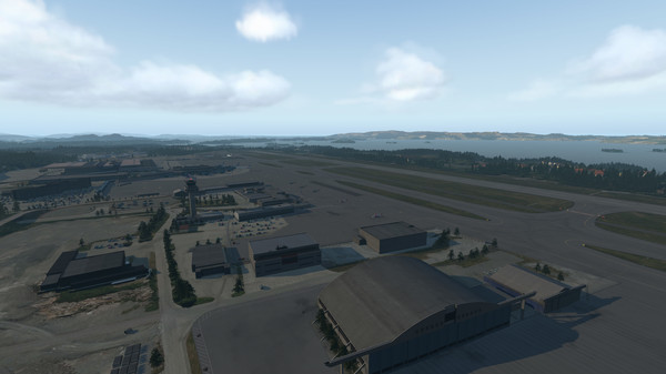 Скриншот из X-Plane 11 - Add-on: Aerosoft - Airport Bergen