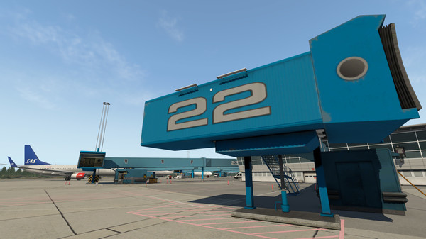 Скриншот из X-Plane 11 - Add-on: Aerosoft - Airport Bergen