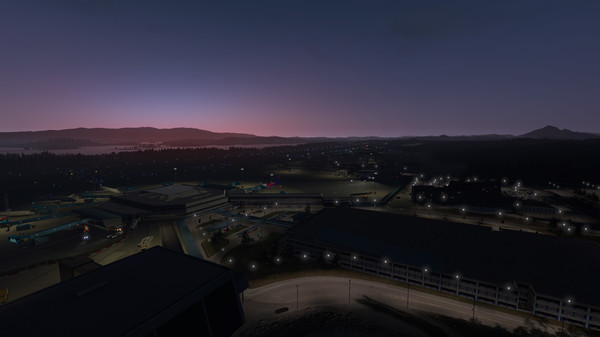 Скриншот из X-Plane 11 - Add-on: Aerosoft - Airport Bergen