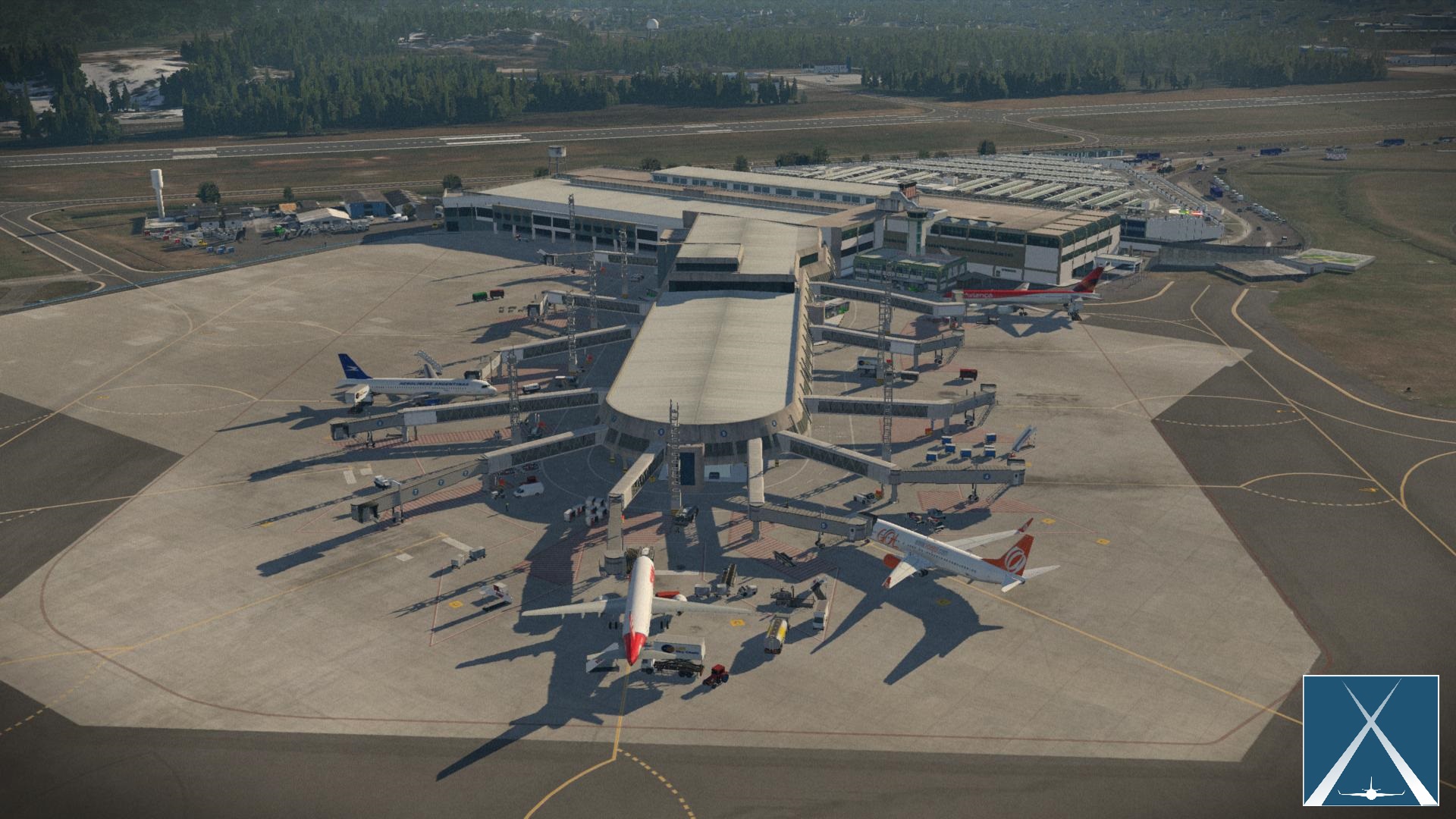 X plane 11 аэропорт