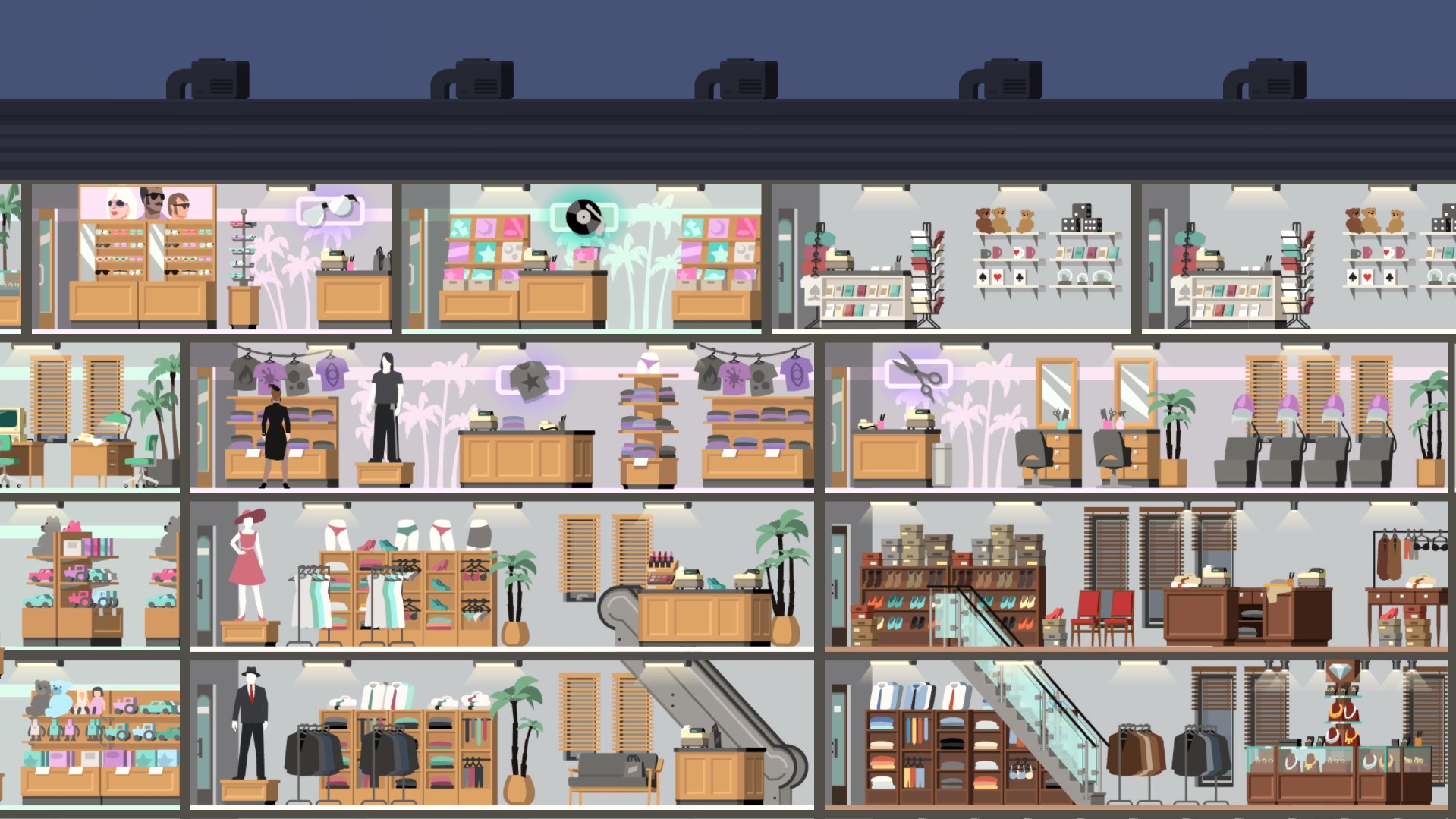 Project Highrise Miami Malls On Steam