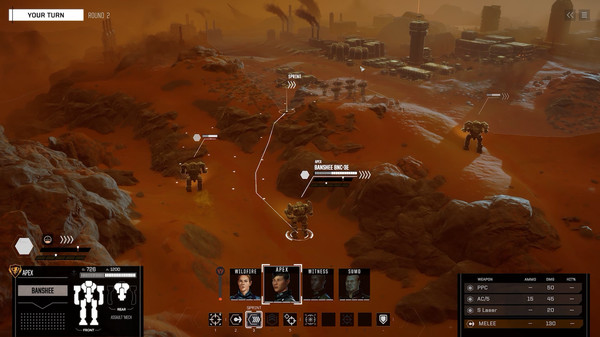 Скриншот из BATTLETECH Скриншот из BATTLETECH