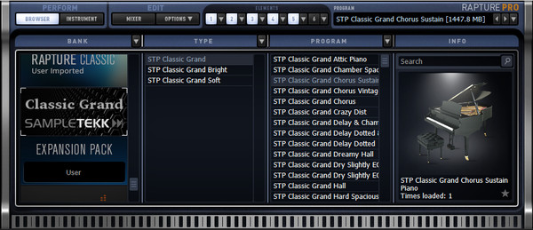 Скриншот из Xpack - SampleTekk - Classic Grand