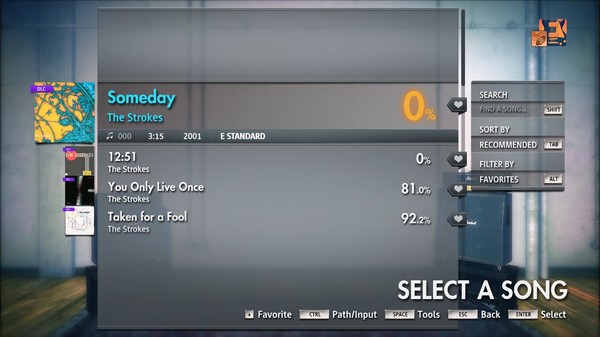 Скриншот из Rocksmith® 2014 Edition – Remastered – The Strokes - “Someday”